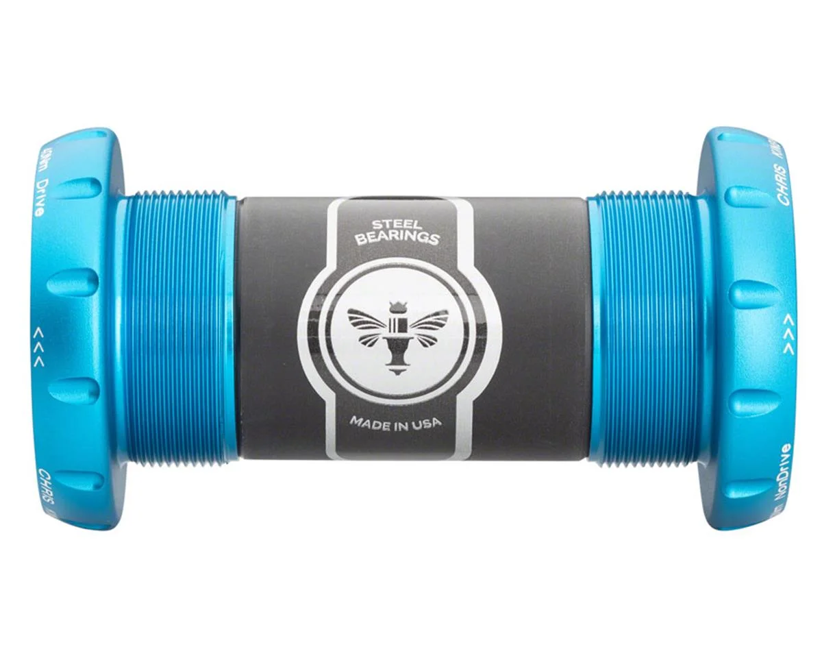 Chris King ThreadFit 30 Bottom Bracket w/Fit Kit 3 (Matte Turquoise) (English) (For 30mm Spindles)